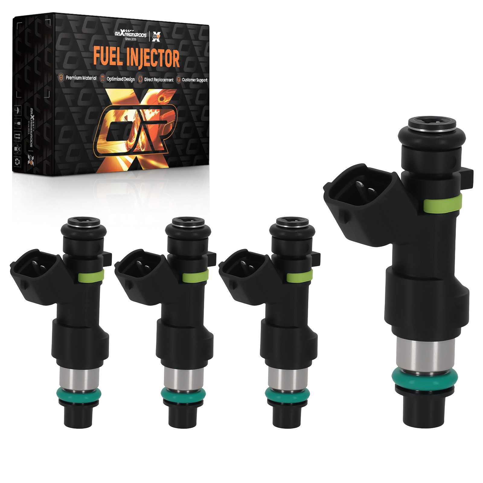 4PCS Fuel Injectors for Nissan Rogue 2.5L 2016-2017 Altima 2.5L 2015-2017