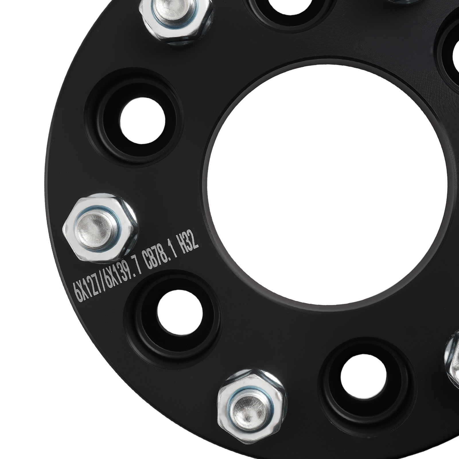 32mm Hub Centric Spacers for Chevrolet SSR Trailblazer GMC Envoy 6x127-6x139.7
