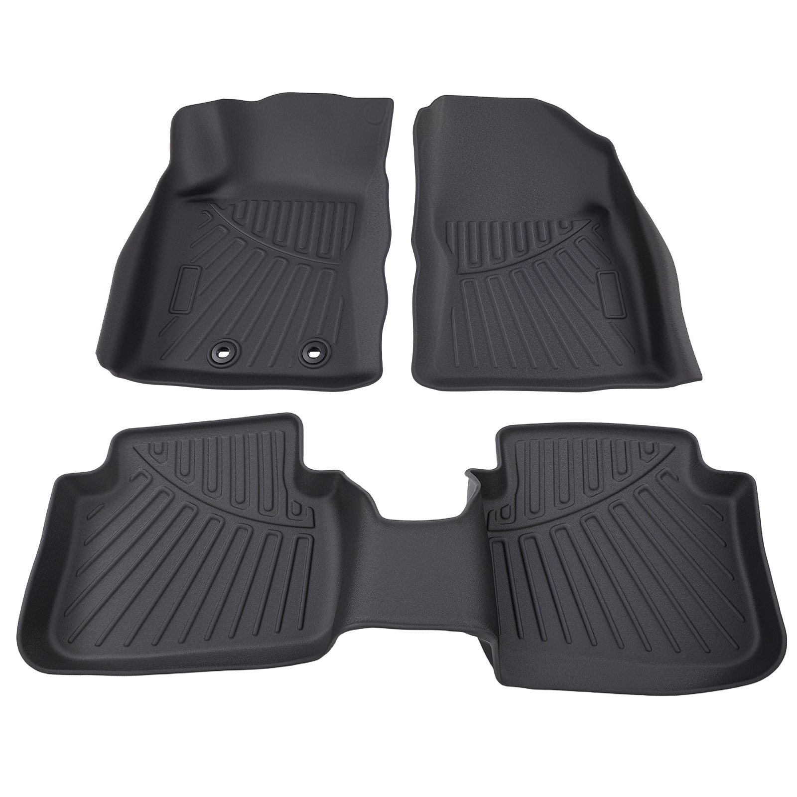 Carpet Floor Mats Liner for Subaru Impreza Crosstrek 2024 2025 Black TPE