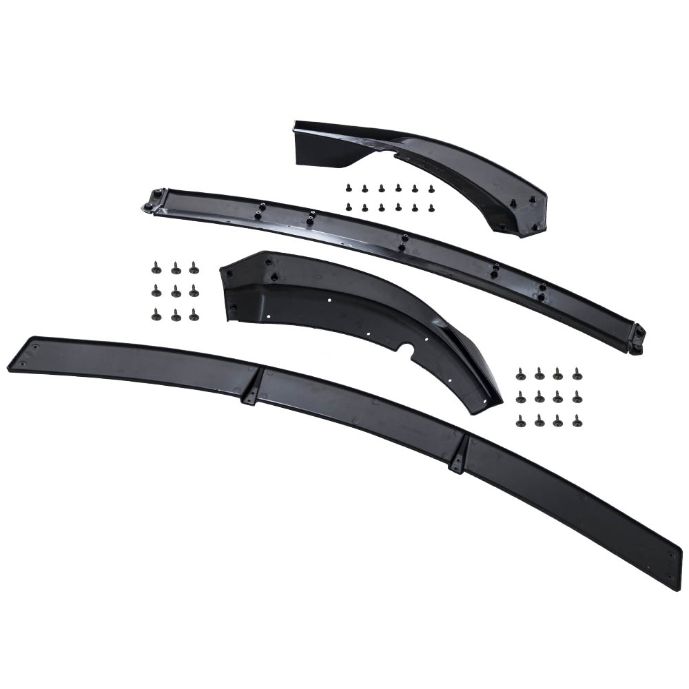 Front Bumper Lip Splitter Black For 2015-2020 Dodge Charger SRT NEW Carbon Fiber