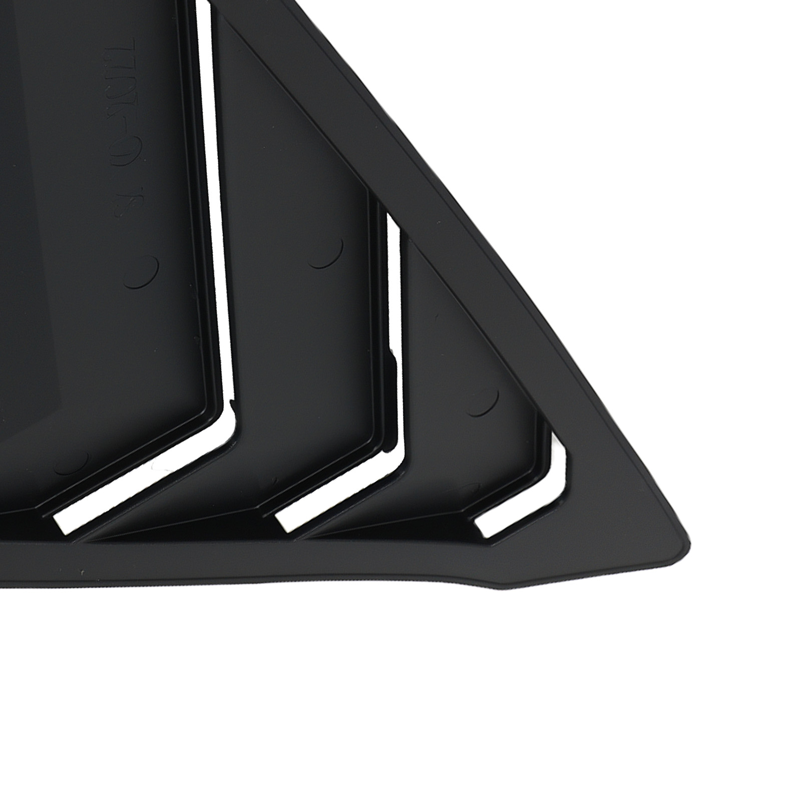 Gloss Black ABS Window Louvers for Honda Civic Sedan 2022-2025 Side Painted