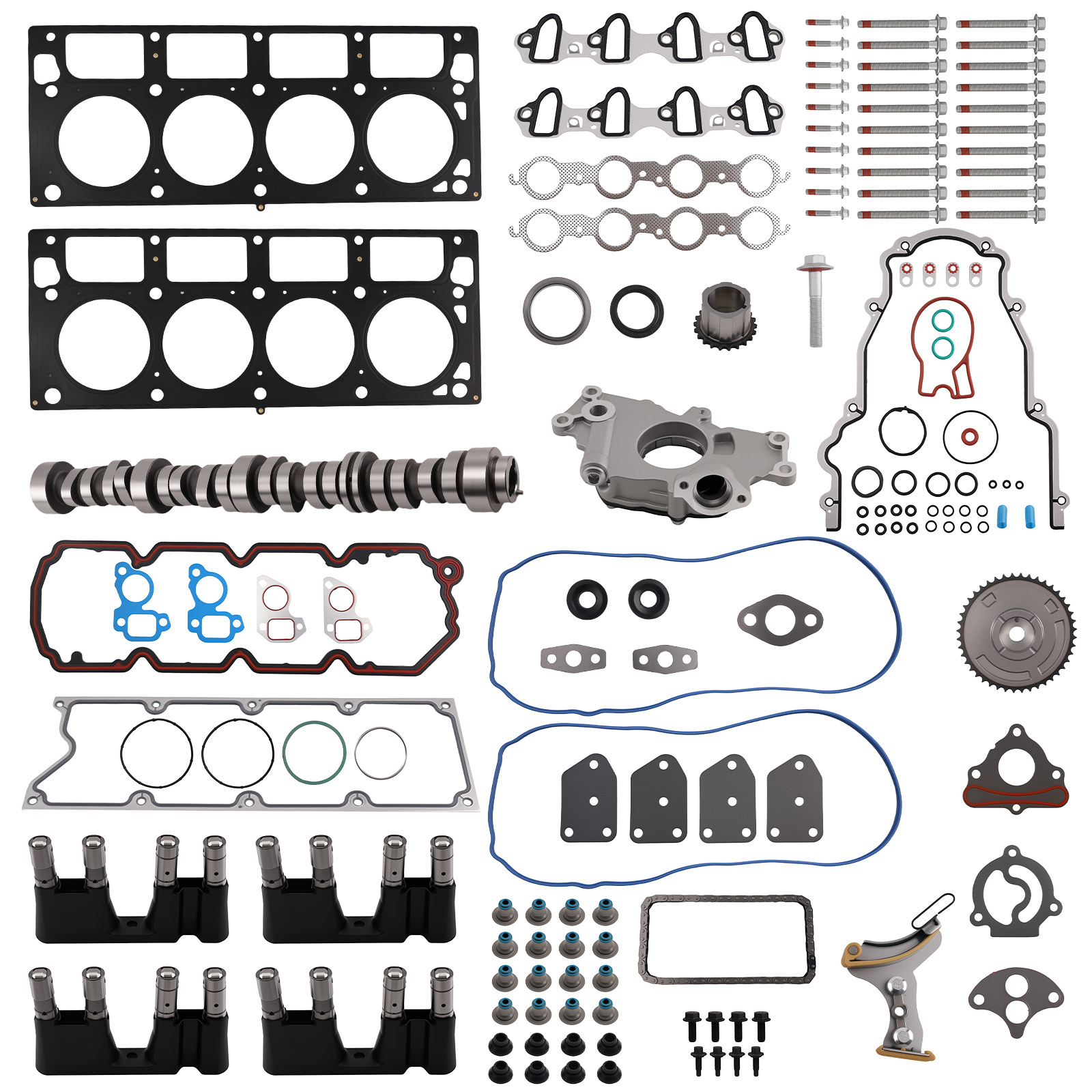 Timing Chain & Camshaft Combo w/ Lifters for GMC Envoy XL/XUV 5.3L V8 2007-2009