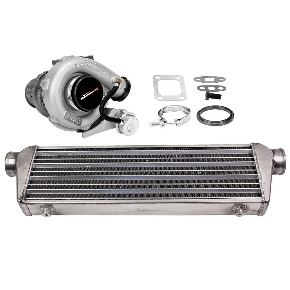 Universal Turbocharger Intercooler Kit 420HP for 1.5-2.5L 4/6 cylinder engine