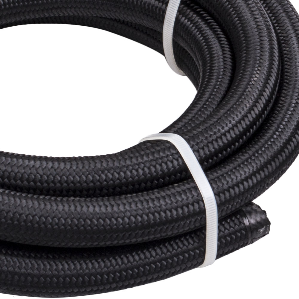Oil Catch Can 0.75L Aluminium Baffled Engine 2x-10 AN +3M Hose Fitting Kit new