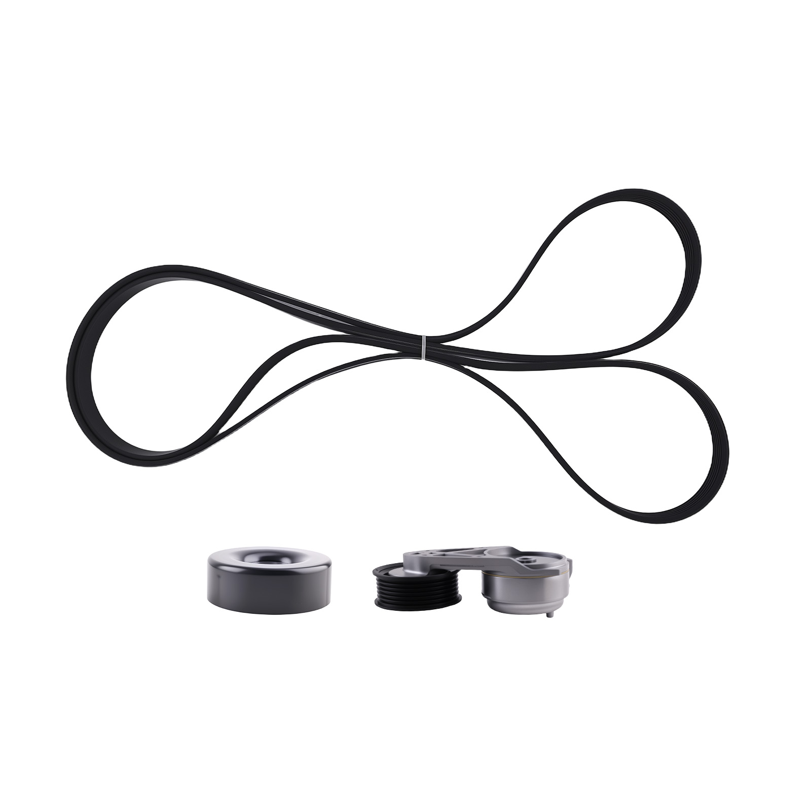 Drive Belt Kit Tensioner Pulley for Ford Mustang 4.0L 2005-2010 K060875