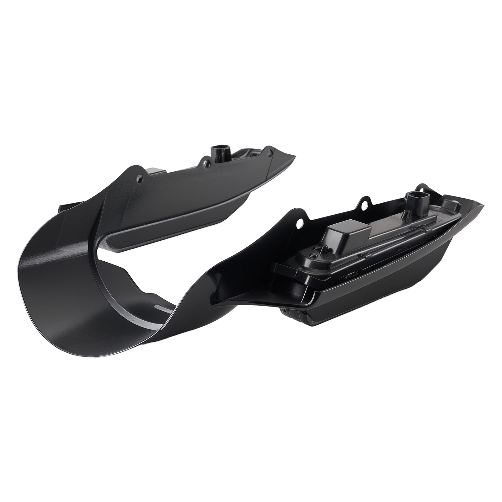 Rear Fender With LED for Touring 14+ Fascia Smoke Signal Light ABS Plastic