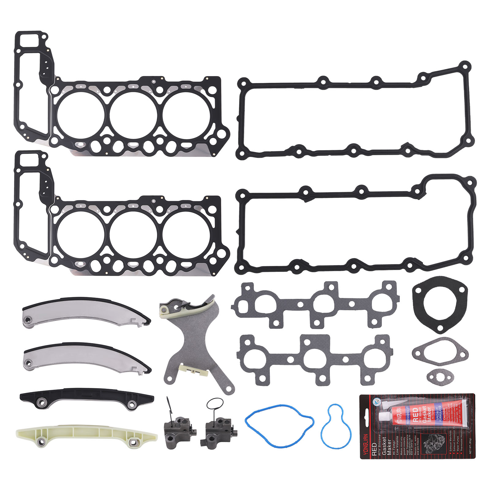Timing Chain Head Gasket Set for Jeep Liberty 3.7L SOHC 2002-2005 HS26229PT