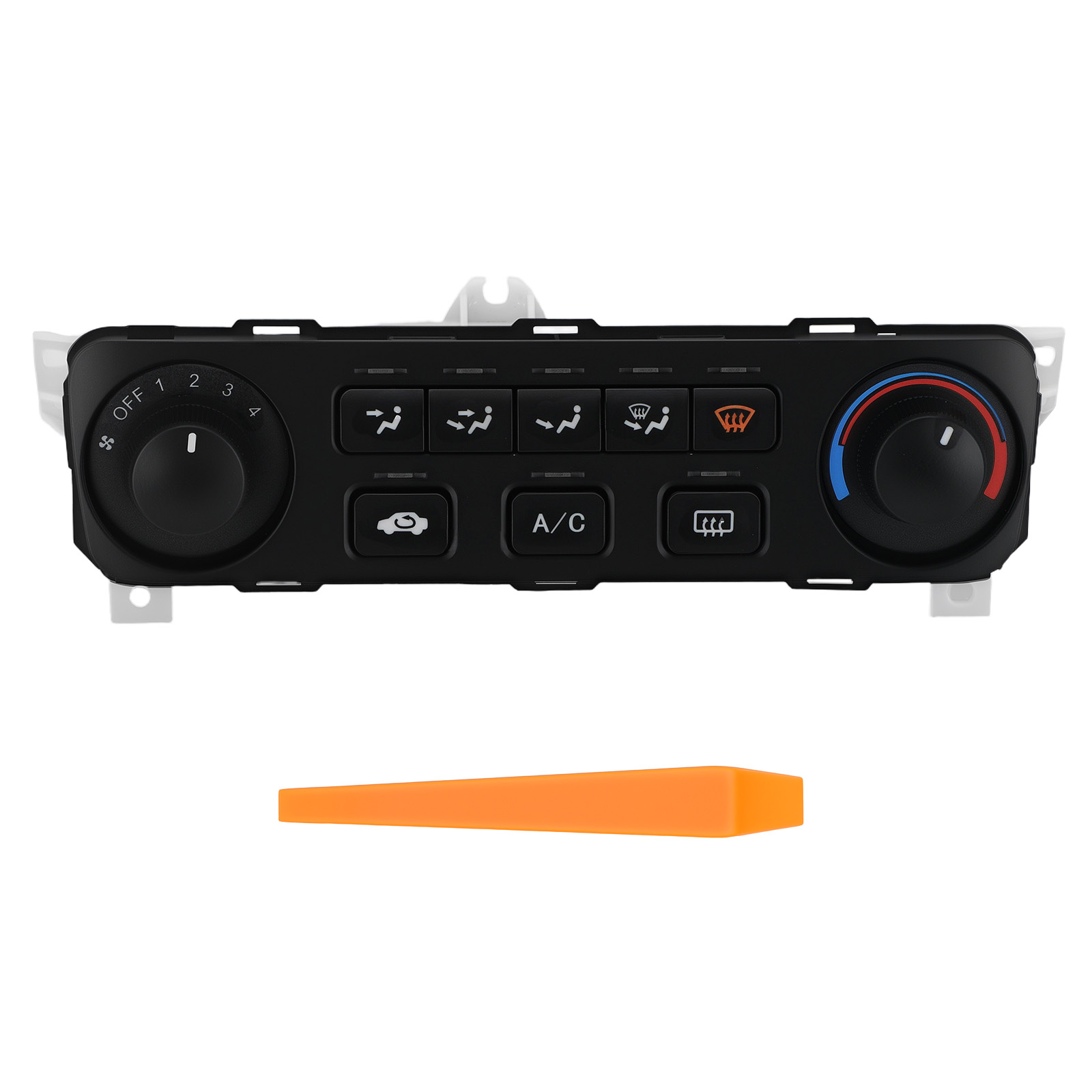 AC Control Panel  Switch for Honda Accord 01-02 79600-S84-A21ZA Front Black