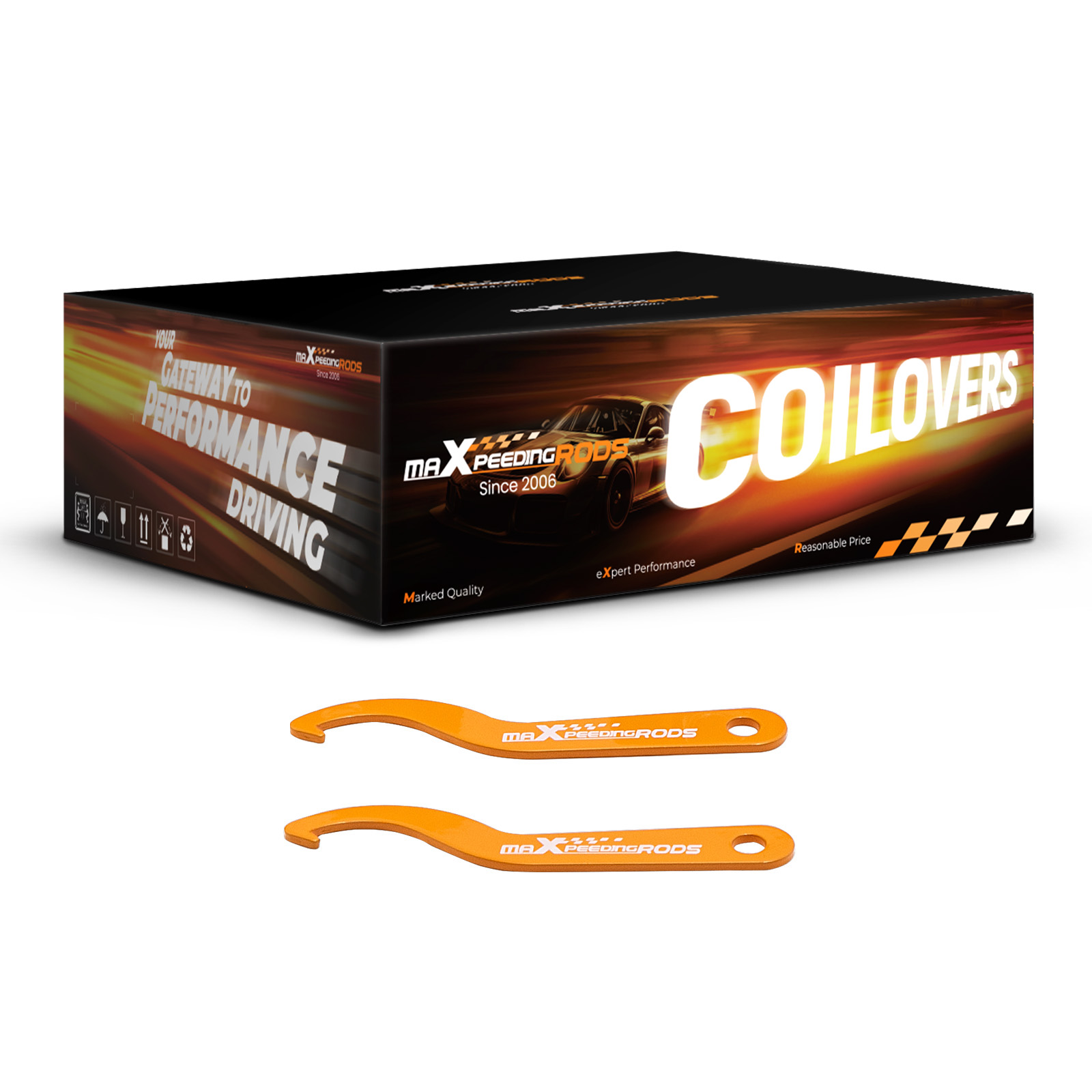 MaXpeedingrods Coilover Suspension Lowering Kit For Chrysler 300C 05-10 RWD Only