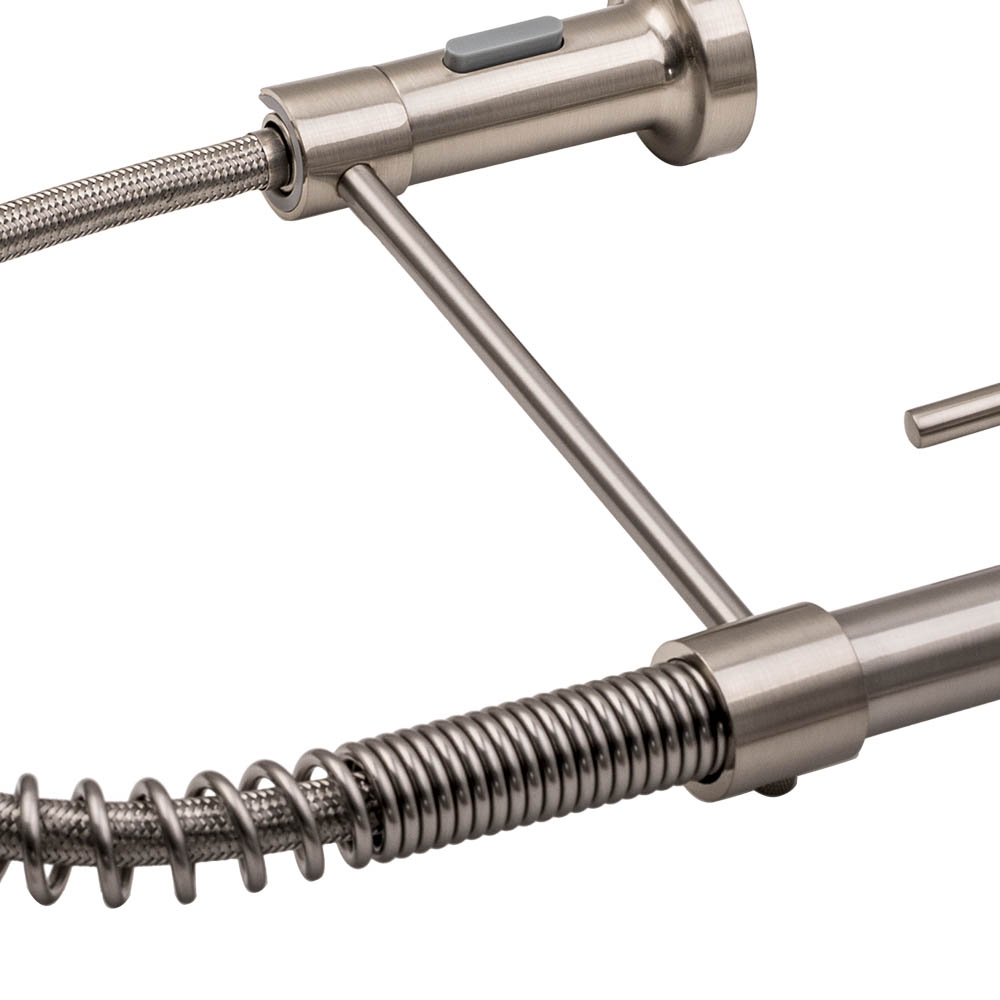 Küchenarmatur Küchenbecken Spüle Wasserhahn ausziehbar m. Brause