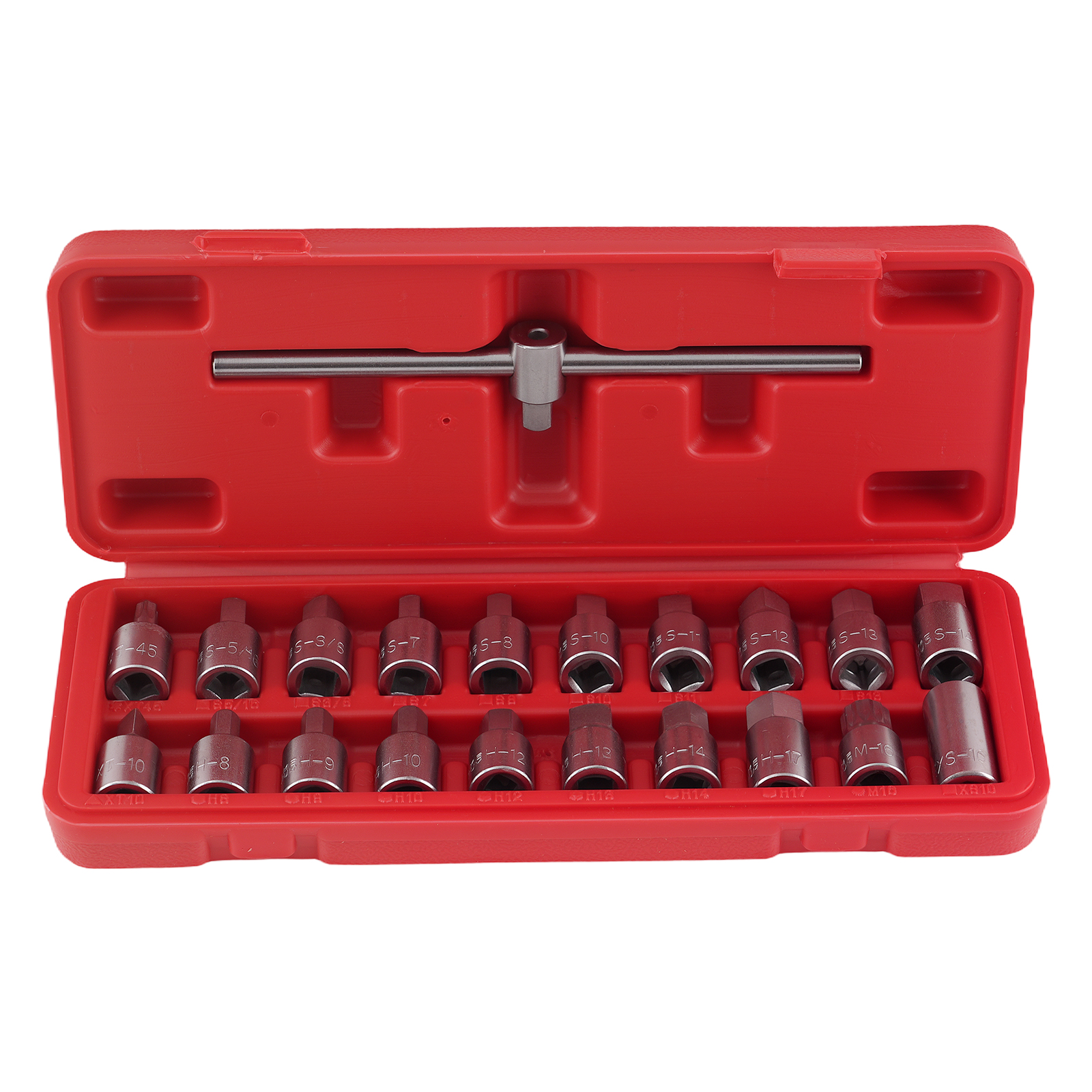 21 Clés for Vidange RENAULT VOLKSWAGEN TOYOTA CITROËN 8-17mm Carrées
