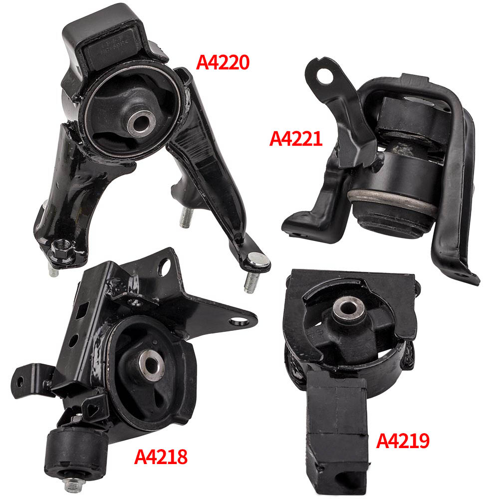 Engine Motor Mount 4pcs Set for Toyota Corolla Matrix 1.8L 2003-2008 A4219 A4221