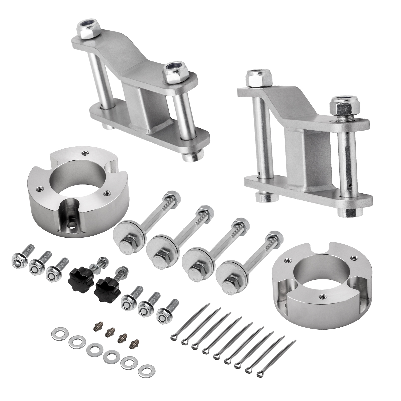 2x Vorne + 2x Hinten Suspension Lift Satz for Nissan Navara D40 Modelle