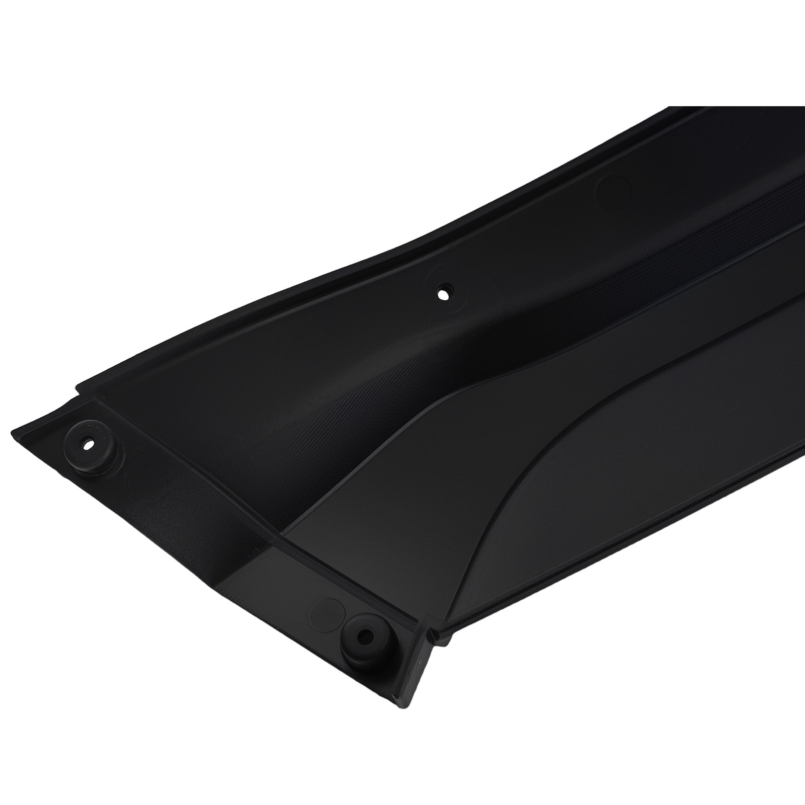 Front Lip Protection for Mercedes Benz W204 C-Class Base 2008-2014 Gloss Black