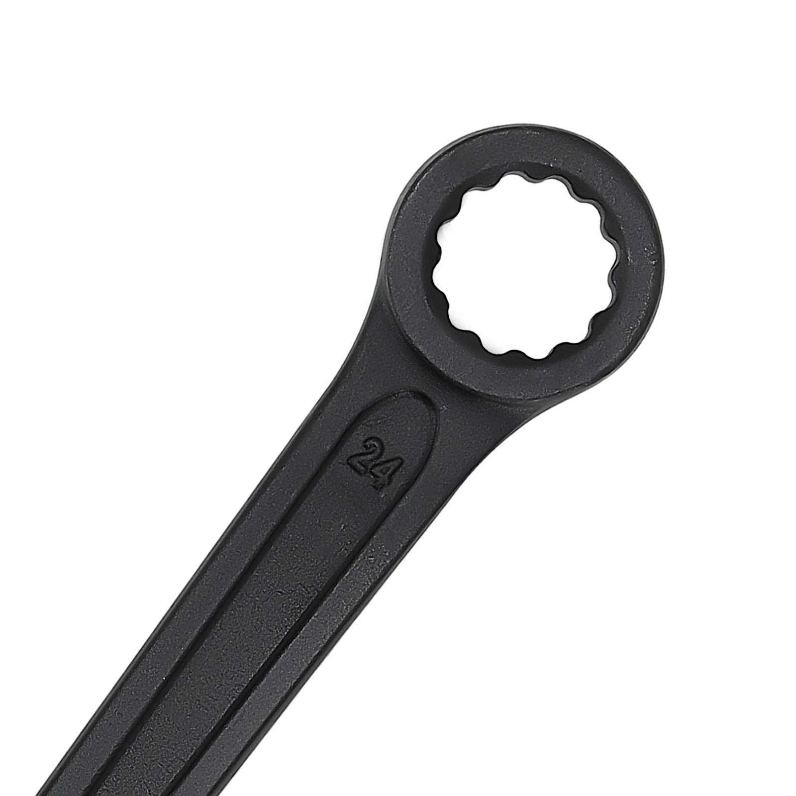 24mm 12 Point Striking Wrench CrV Box End Bi-Hex Spanner 165mm Length
