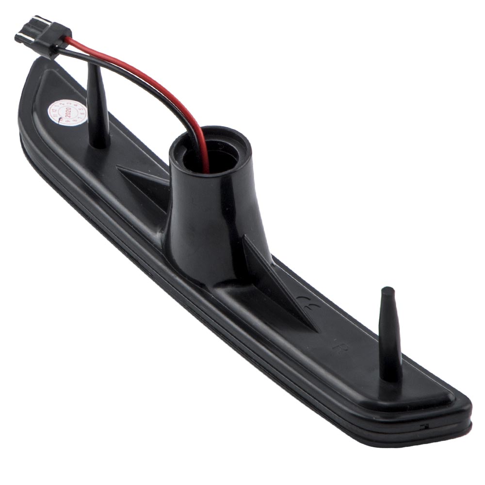 4pcs Smoked Front & Rear LED Sidemarker Light Lamp For Ford Mustang 10-14