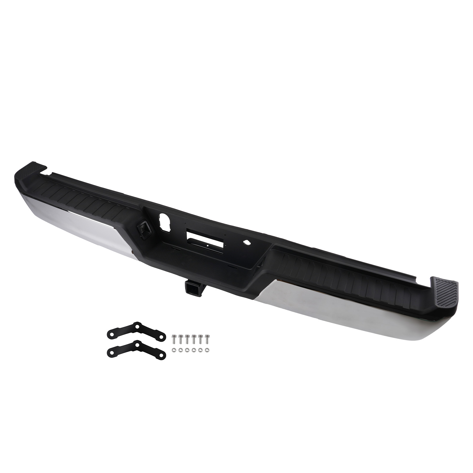 Rear Bumper Assembly Chrome for Ford F-150 2021 2022 2023 ML3Z19D520D