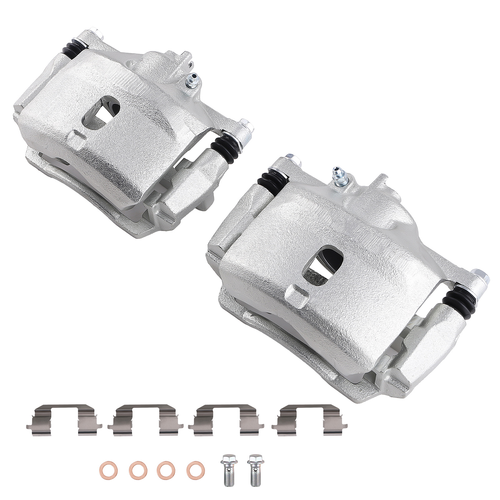 Front L & R Brake Calipers w/Bracket for Honda Civic Insight Acura EL 19-P1832
