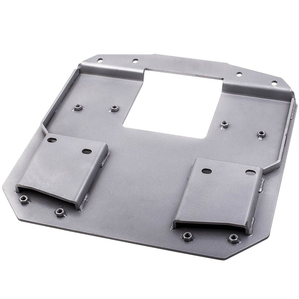 Rear Spare Tire Plate Bracket Holder for Jeep Wrangler JL 2018-2019 Steel