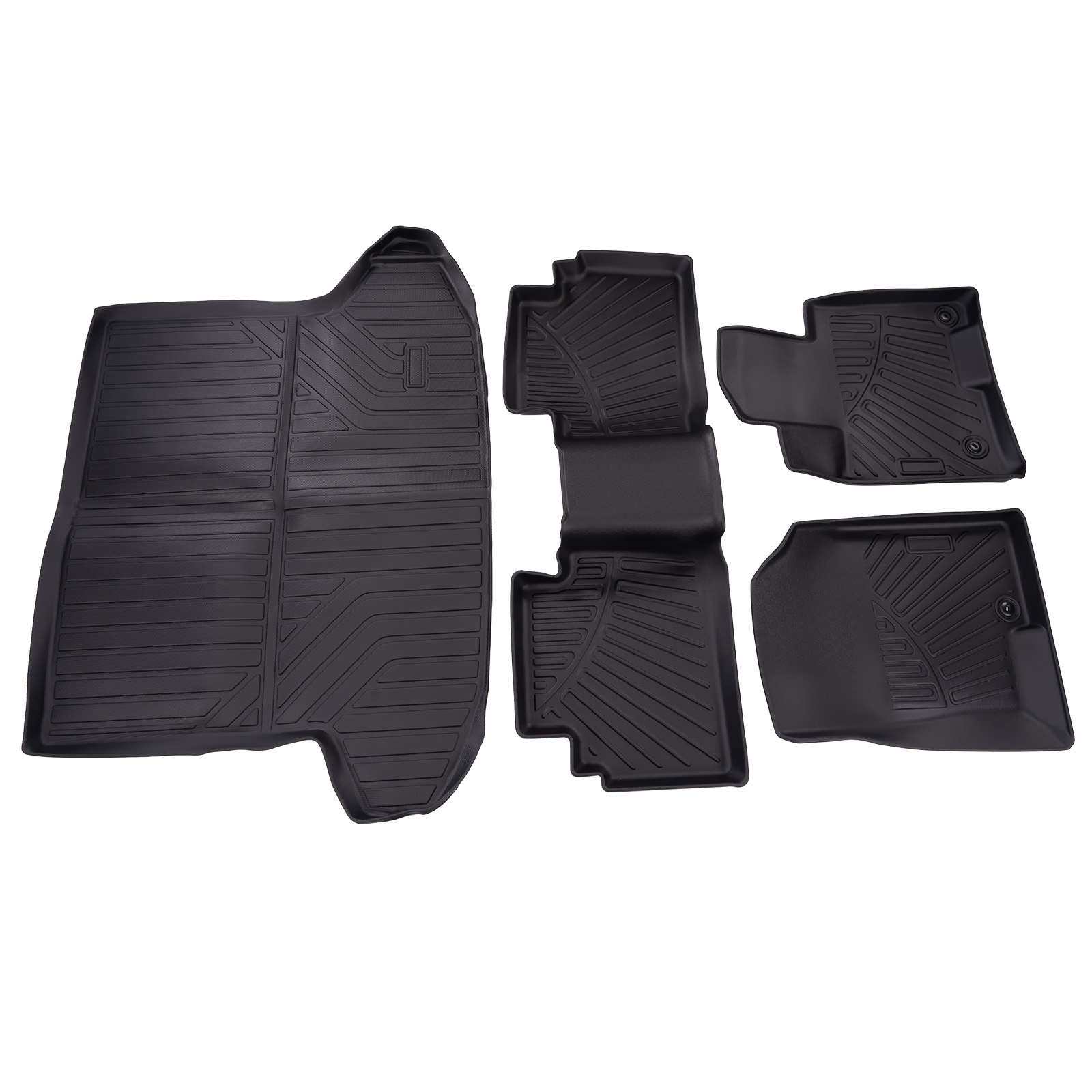 3D Floor Mats & Cargo Liner Full Cover fit for Hyundai Tucson 2022-2025 Black