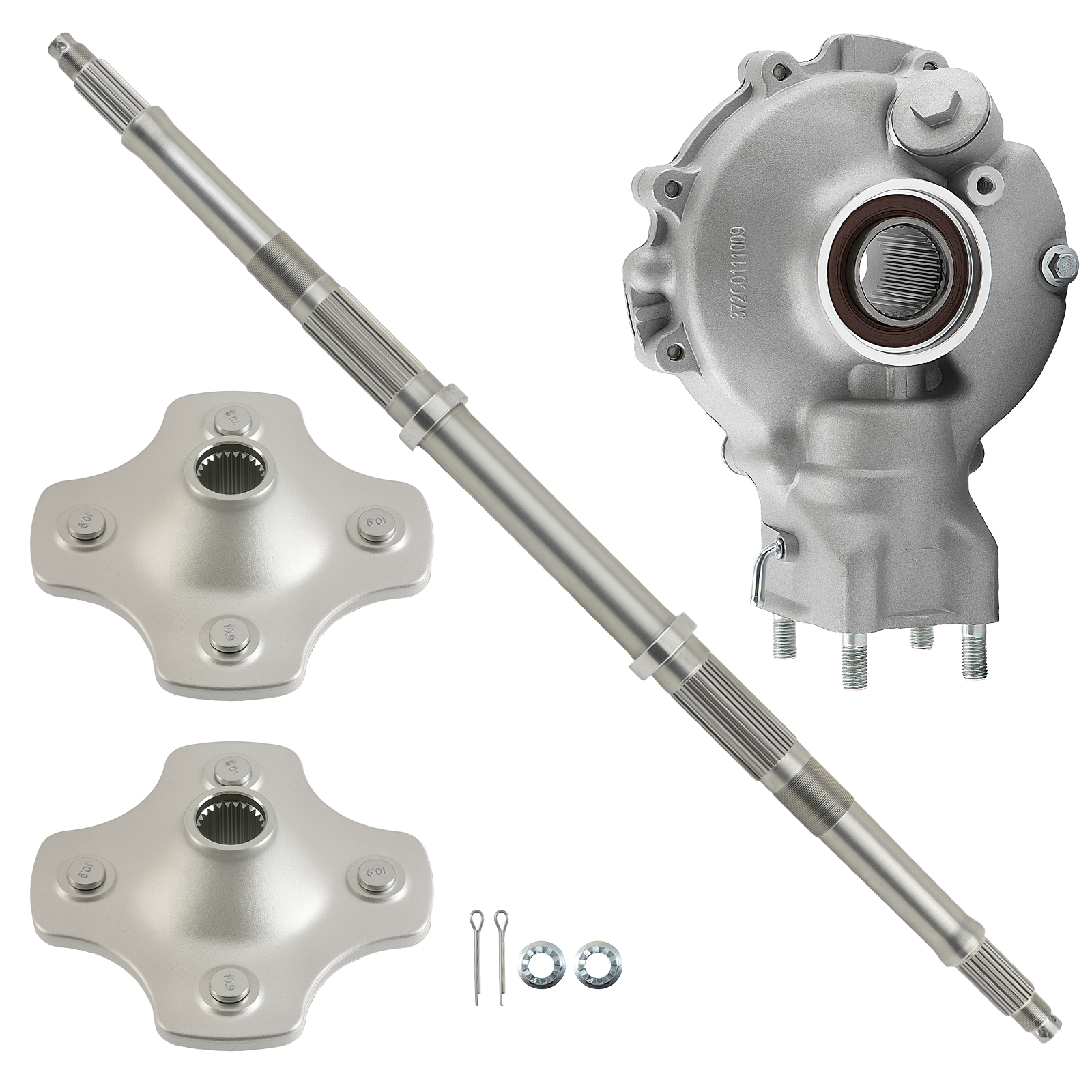 Rear Axle with Wheel Hub + Complete Rear Differential for Honda TRX300 1992-00