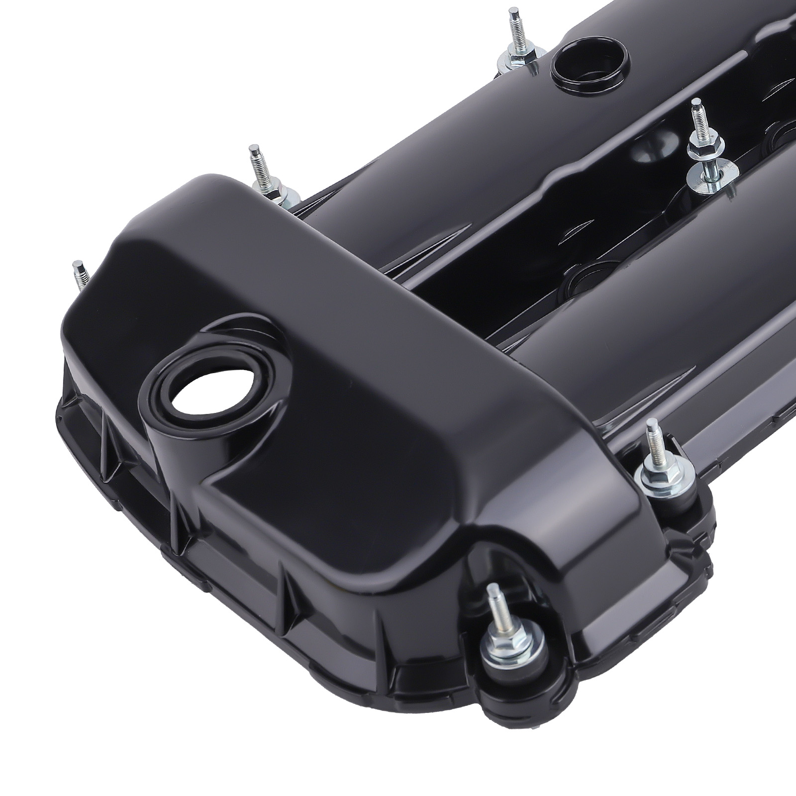 2Pcs Aluminum Valve Cover Set for Jaguar S-Type 3.0L 2002-2008 004284 C2C38781
