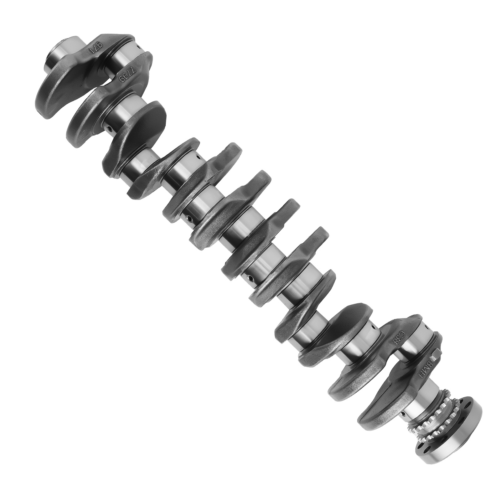 N57D30 Kurbelwelle mit Haupt und Pleuellagern for BMW X5 E70 X6 E71 E72 Diesel