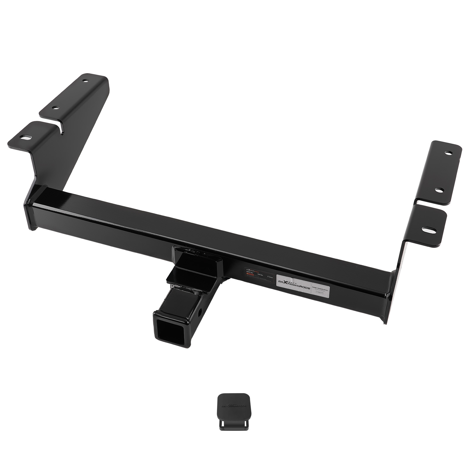 Front 2in Class 3 Hitch for Sierra/Silverado 1500 2014-2018 Carbon Steel 5000lbs