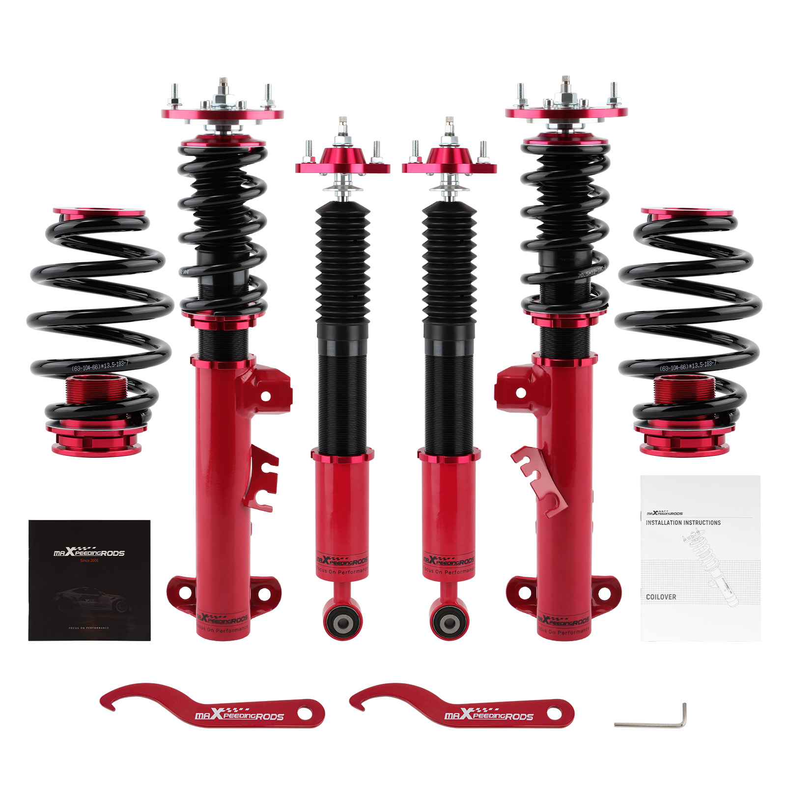24 Ways Damper Coilover Kits For BMW E36 318 325 M3 91-99 Strut COil Springs