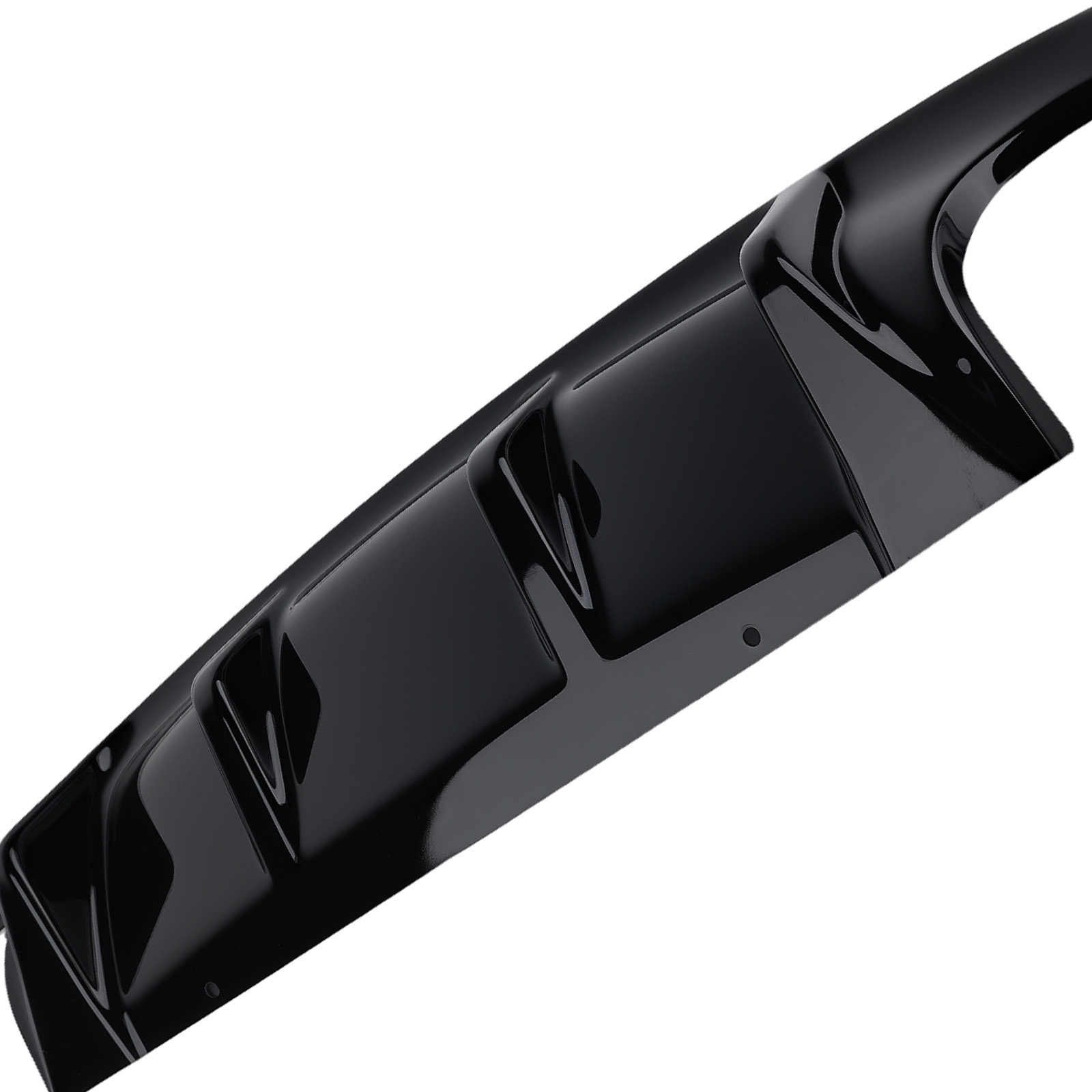 Black Rear Diffuser Kit for Infiniti Q50 Q50S Sport Sedan 2014-2017 PP