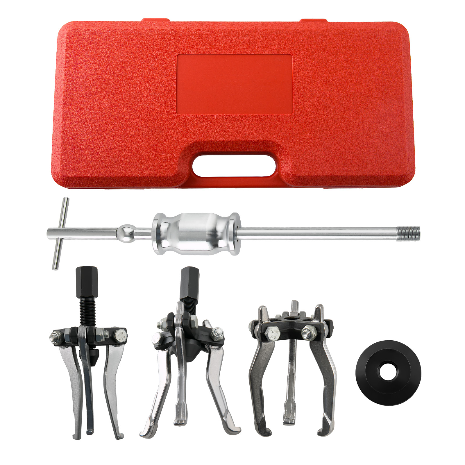 5PC 3 Jaw Gear Bearing Slide Hammer Puller Set  with Three catches outside US