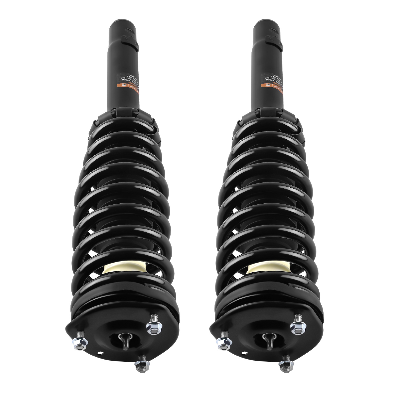 Front Complete Struts w/Coil Spring Control Arms for 2010-2012 Ford Fusion 2.5L