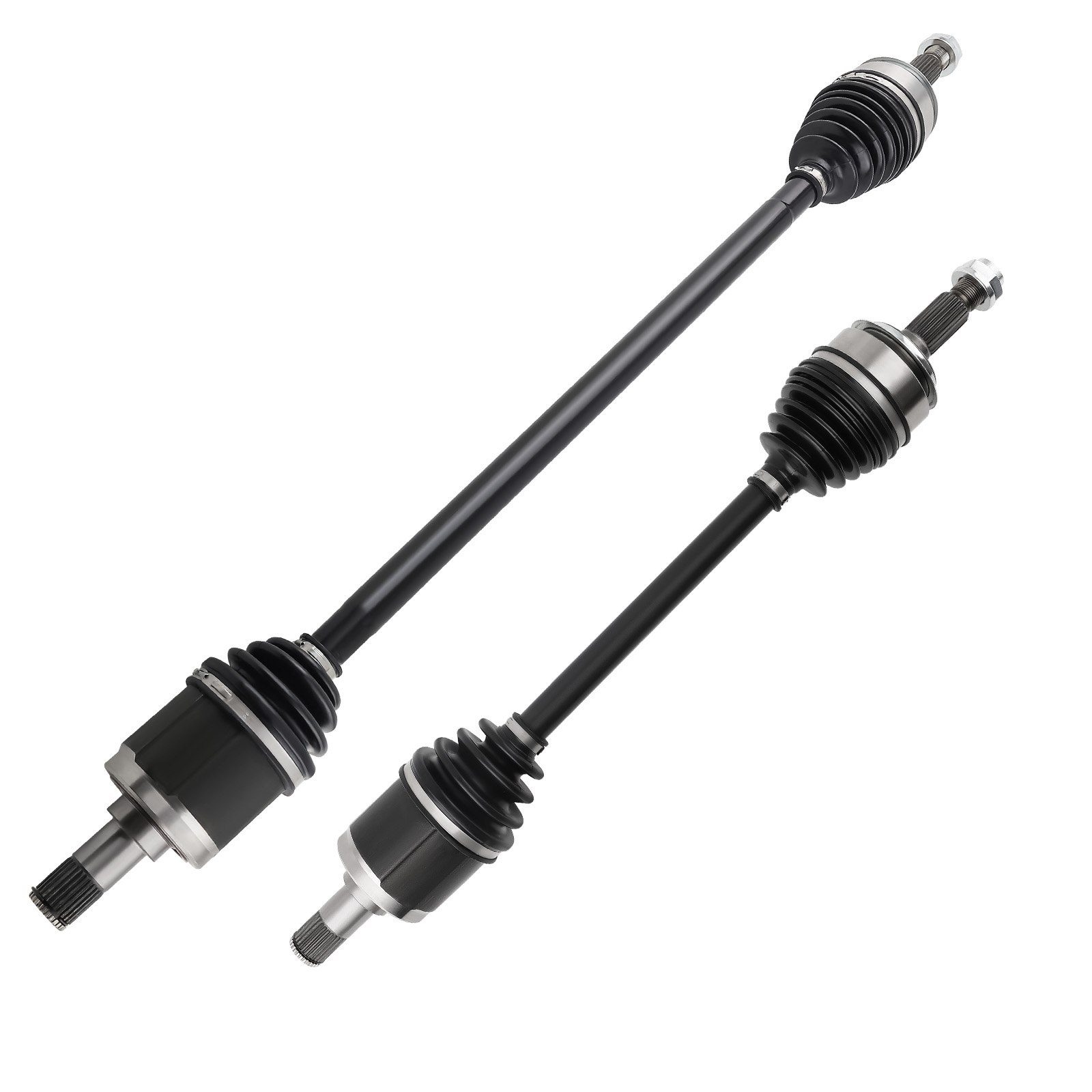 Pair Set of 2 Front CV Axle Shafts For Honda Accord 2.4l 4L
