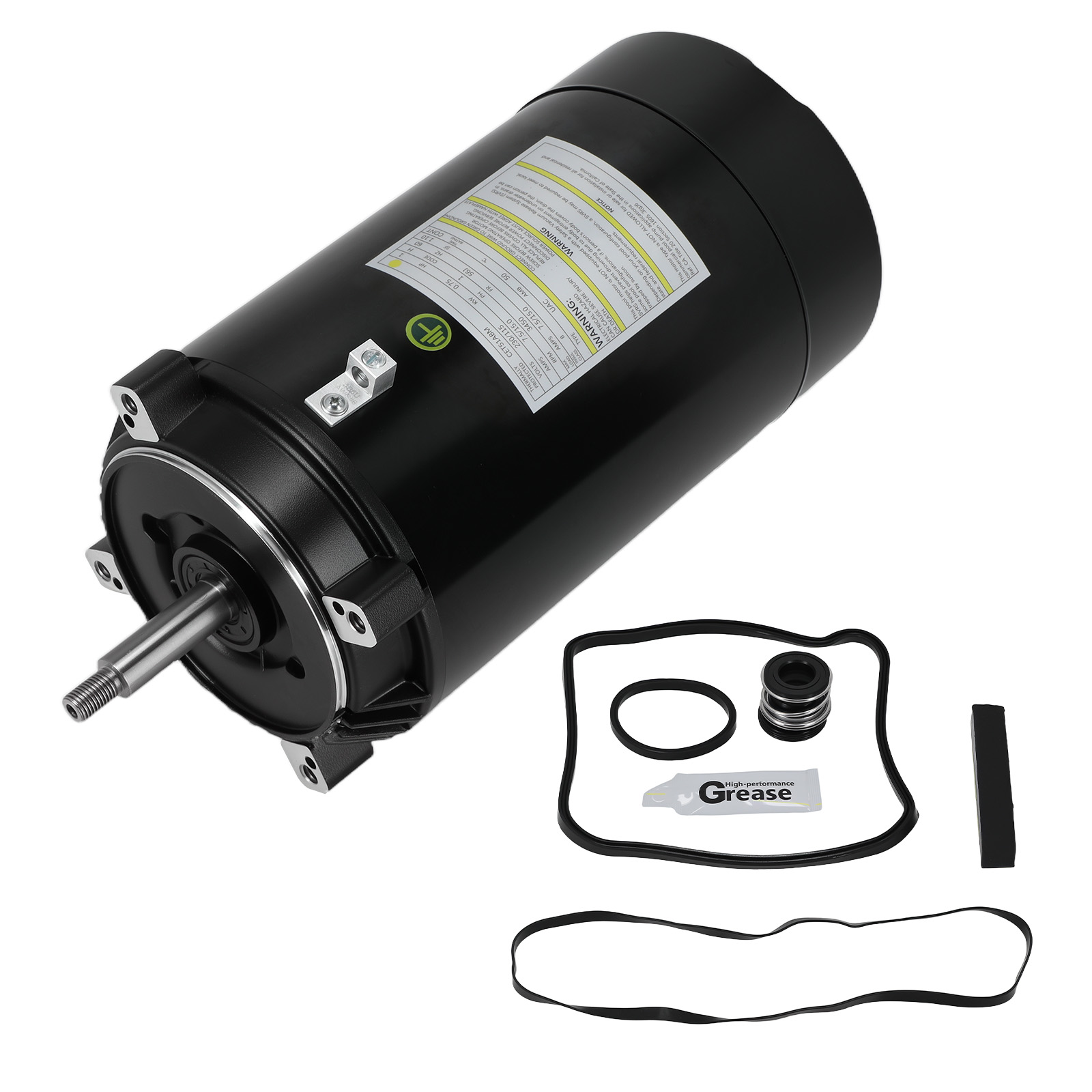 New Pool Pump Motor & Seal Replacement Kit For Hayward Super Pump UST1102 1HP