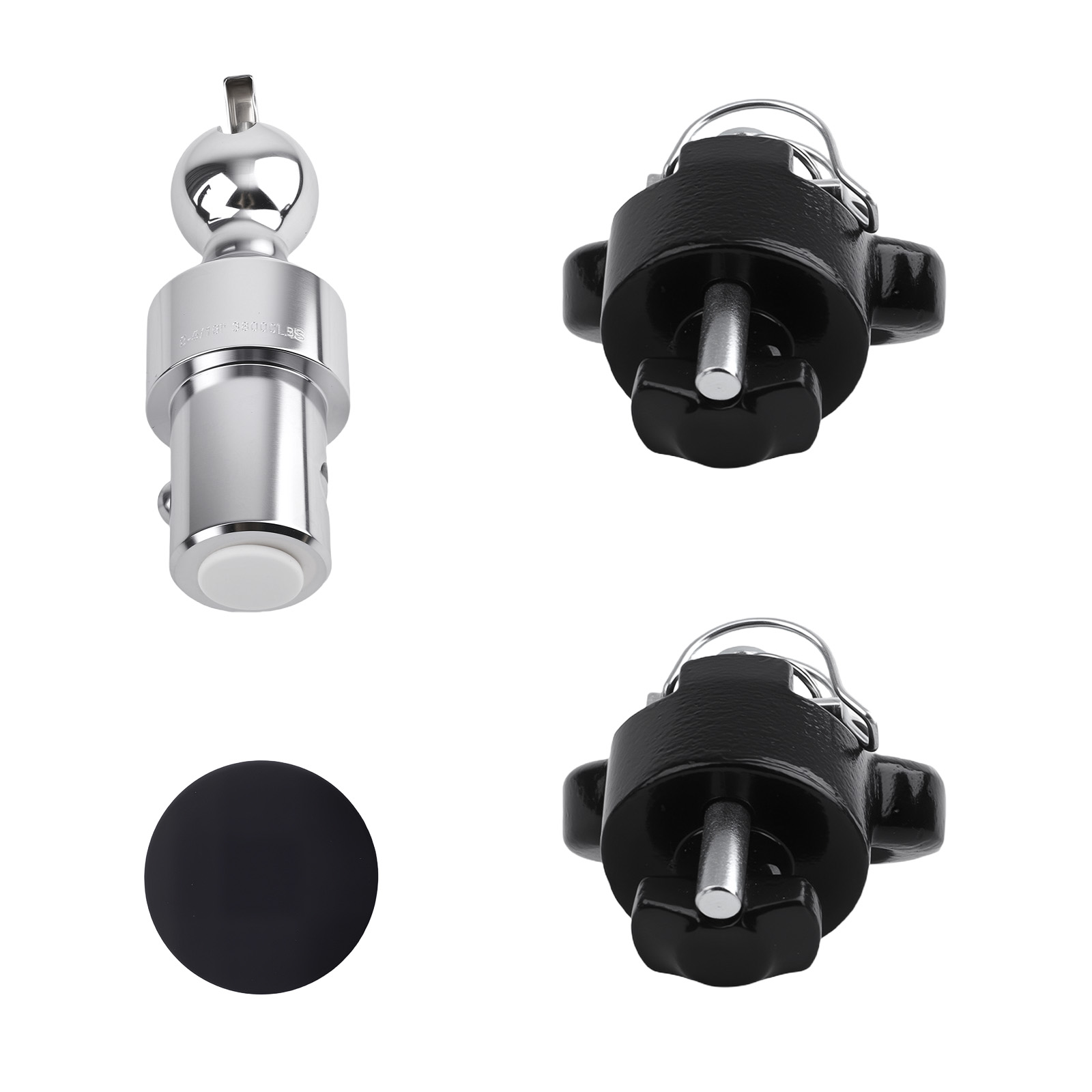 38000lb Gooseneck Ball Kit with Storage Case for RAM 2500/3500 2013-2024 Puck
