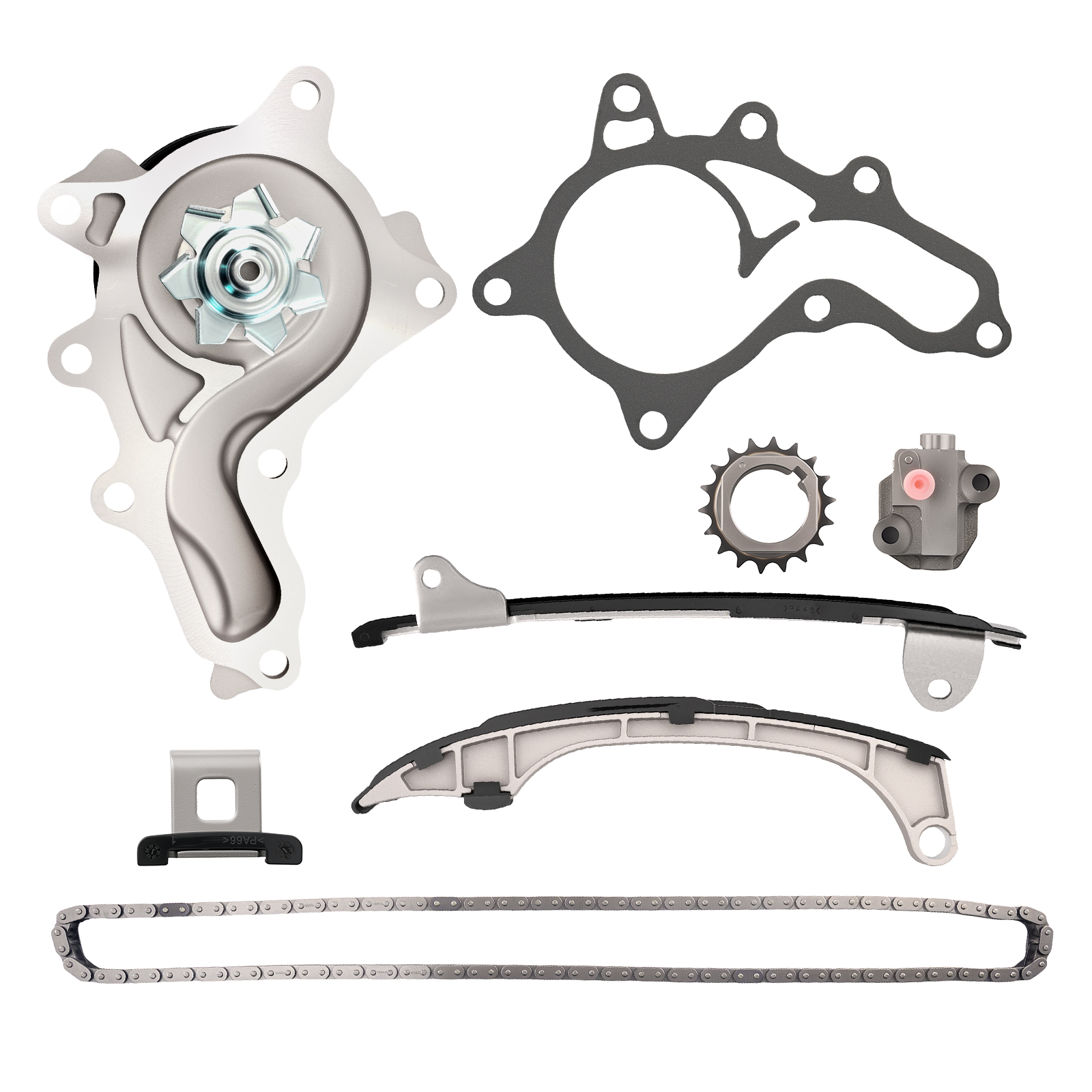 Timing Chain Kit + Water Pump for Toyota Highlander Camry RAV4 Sienna 2.5L New