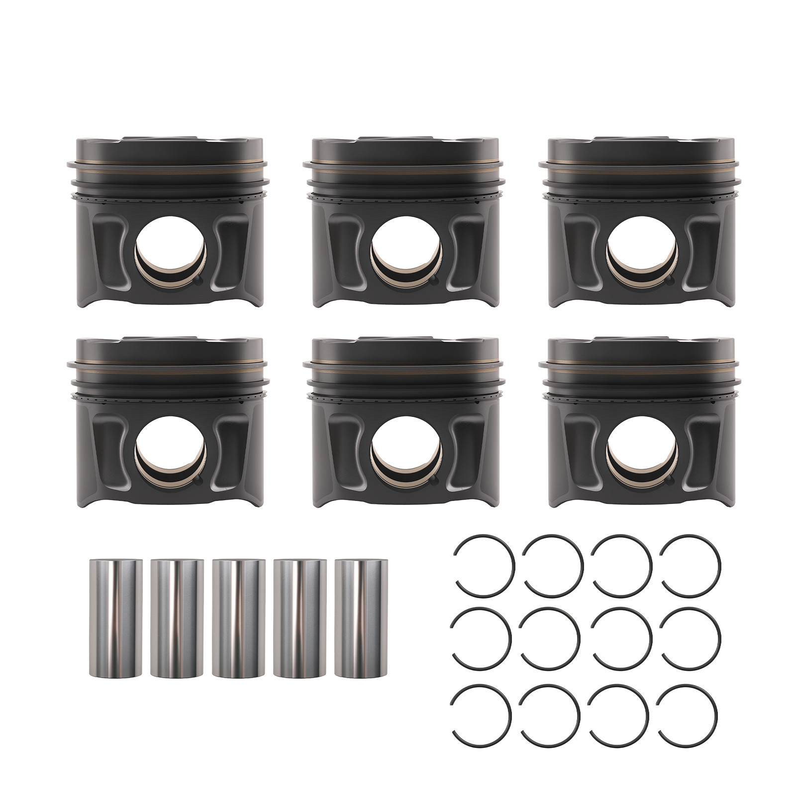 Complete Engine Piston Set for Jeep Grand Cherokee 3.0L 2014-2018 10252113F