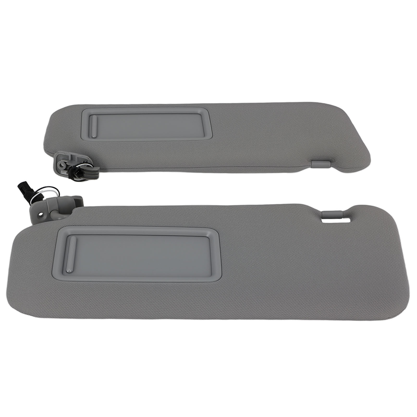 Pair Left Right Sun Visor for Mazda CX-9 3.7L 2010-2015 TDY169320 Gray Cloth