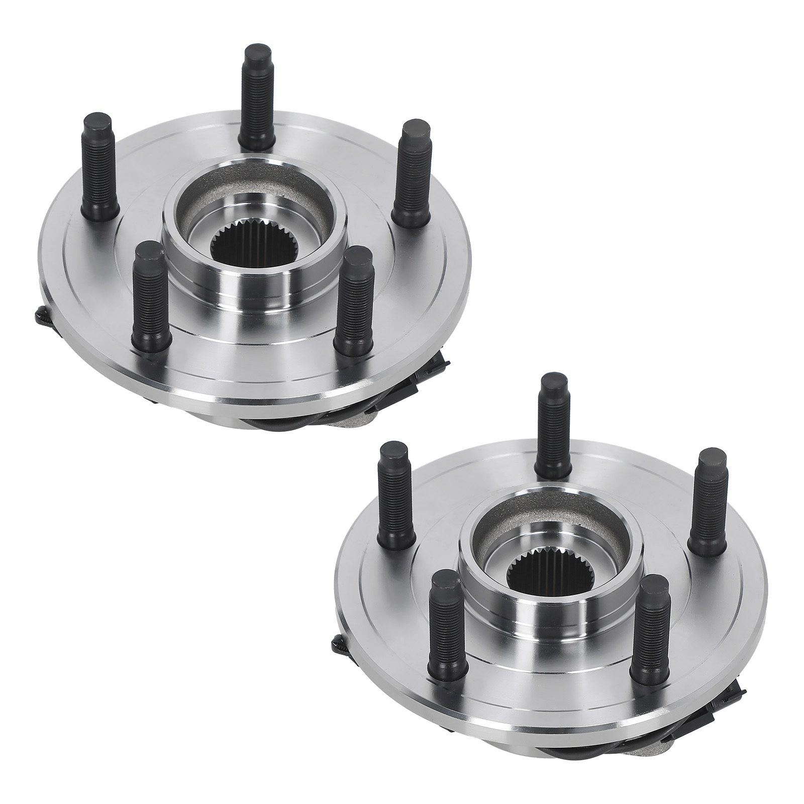 Front Wheel Bearings and Hubs For Ram 1500 2011 V6 V8 3.7L 4.7L 4357060010