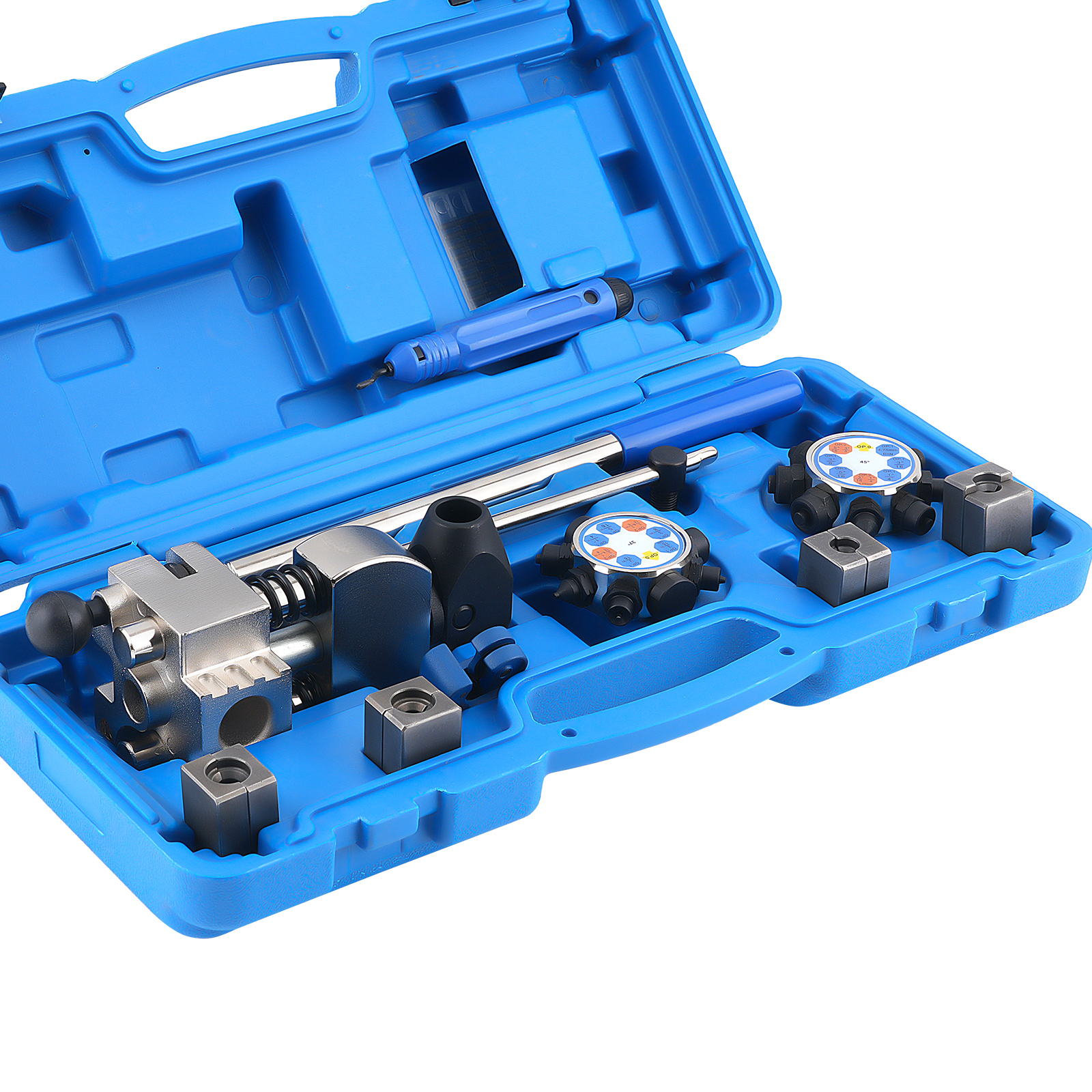 Brake Line Flaring Tool Kit 45°&37° Single Bubble Double Flare 3/16