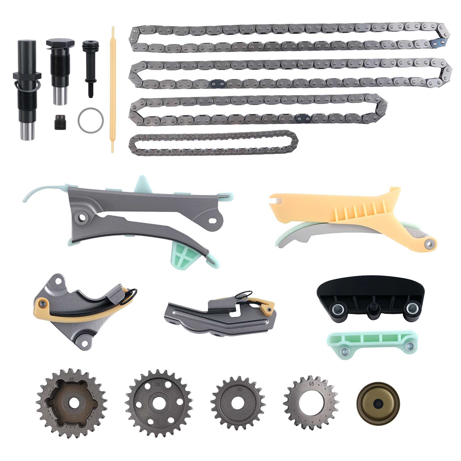 Timing Chain Kit with Sprockets Tensioner for Ford Sport Trac 4.0L V6 2001-2009