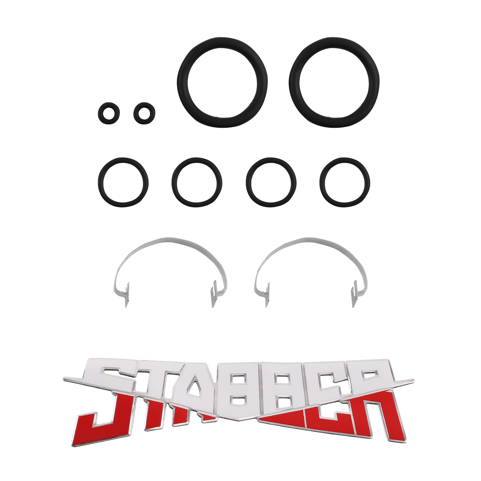2pcs STABBER Rear Air Suspension Spring Bags For Ford Expedition 4WD