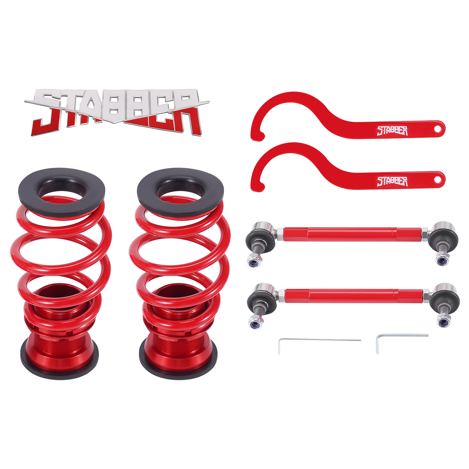 STABBER 24 Level Adjustable Damper Coilovers Struts Fit Honda Civic SI 2014-2015