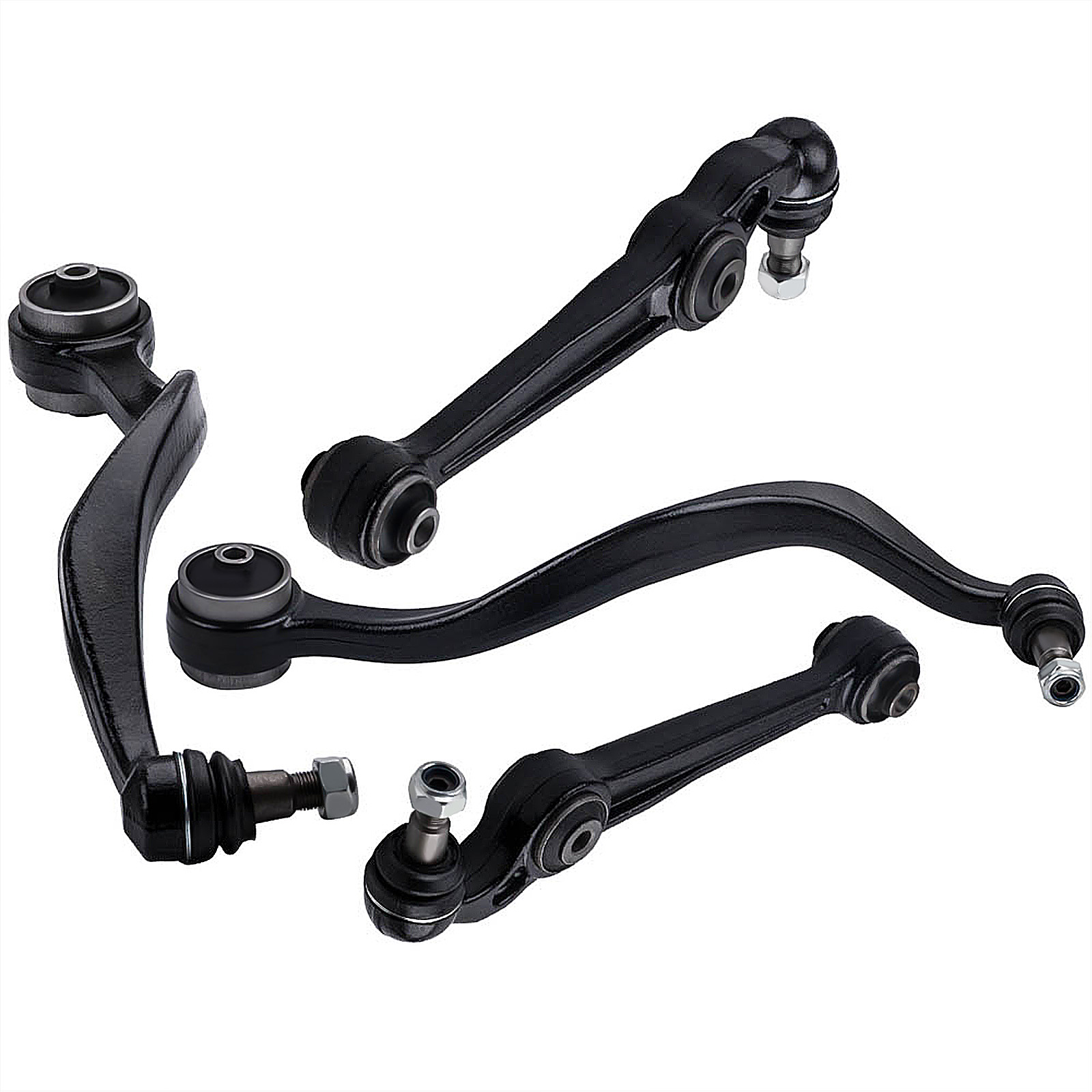 Front Complete Struts w/Coil Spring Control Arms for 2010-2012 Ford Fusion 2.5L