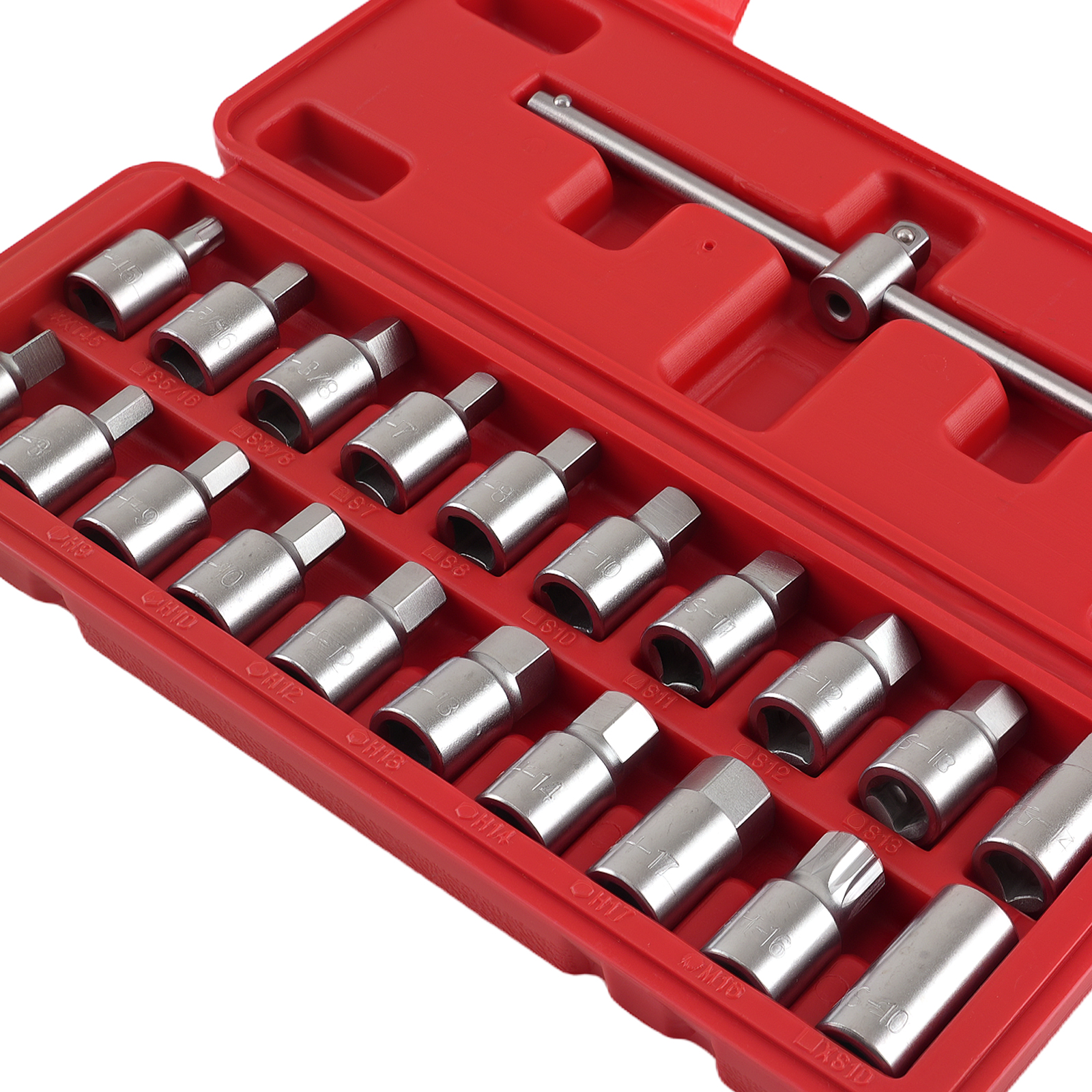 21 Clés for Vidange RENAULT VOLKSWAGEN TOYOTA CITROËN 8-17mm Carrées