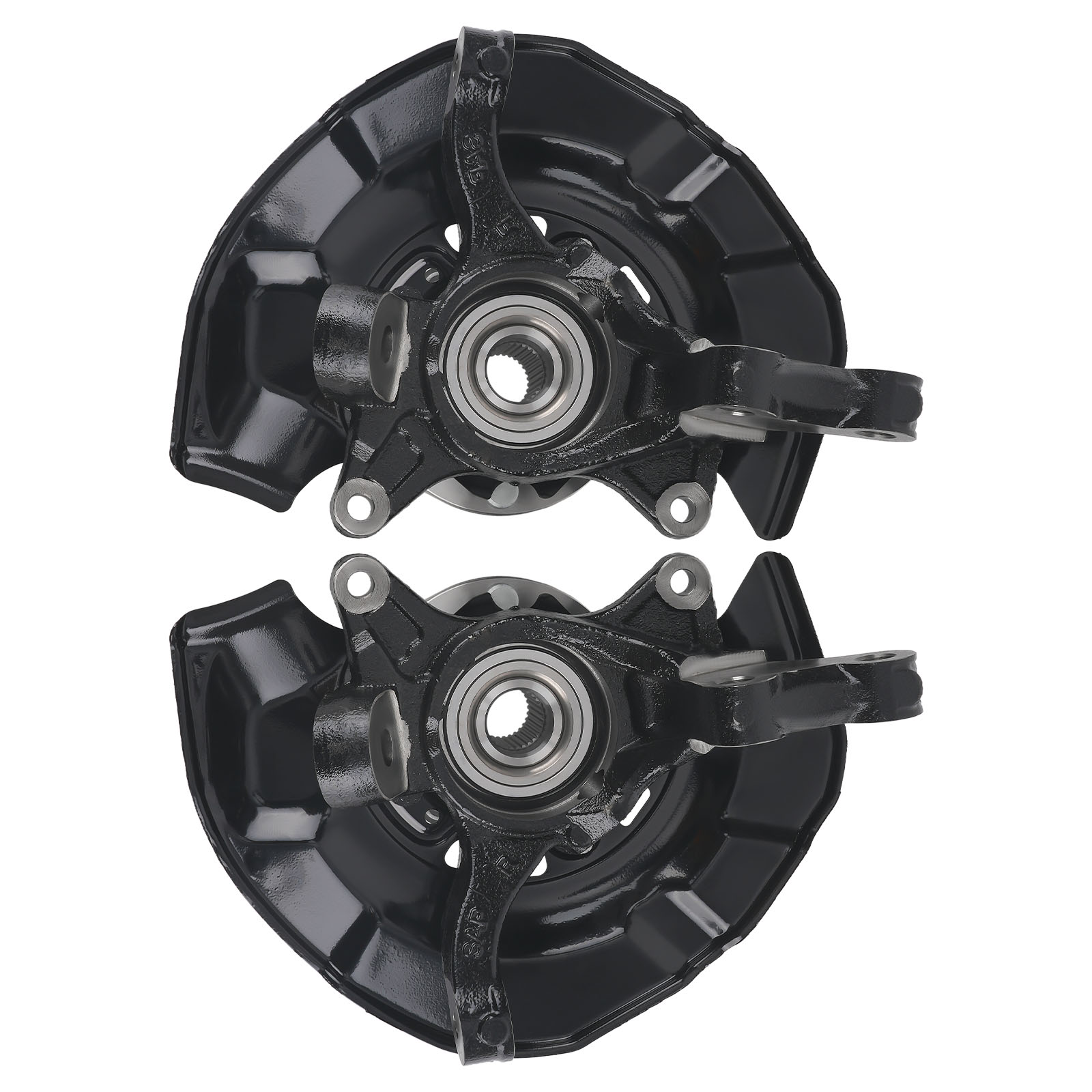 2x Front Driver & Passenger Sides Steering Knuckle for Toyota Sienna 2004-2006