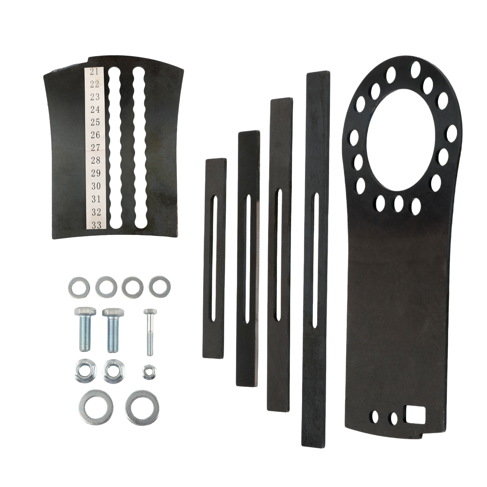 Wheel Tire Combination Measuring Fitment Tool Kit Gauge for 21-33 in 5x4.5