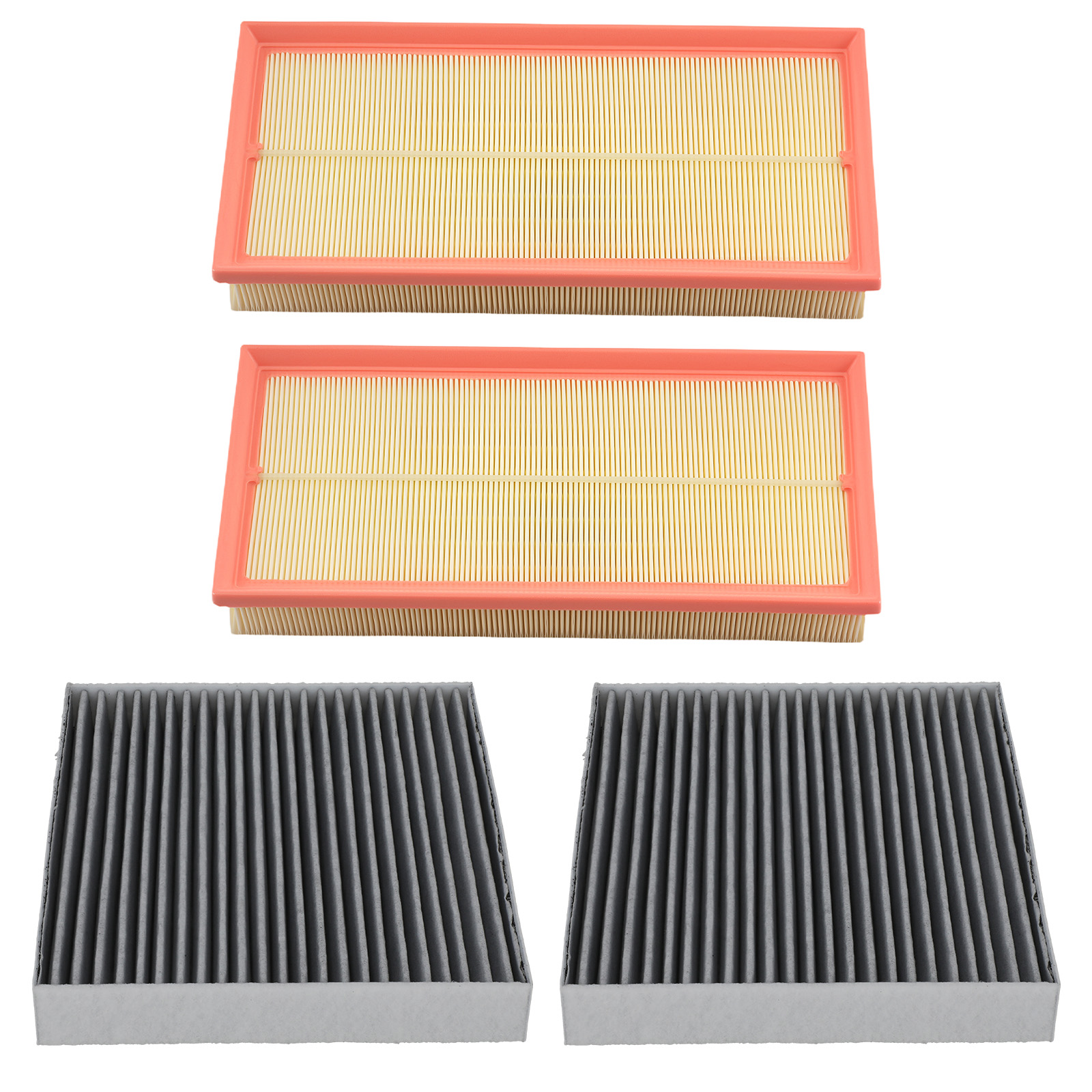 Cabin Engine Air Filter Pack for Land Rover Range Rover Sport 4 Piece A90006