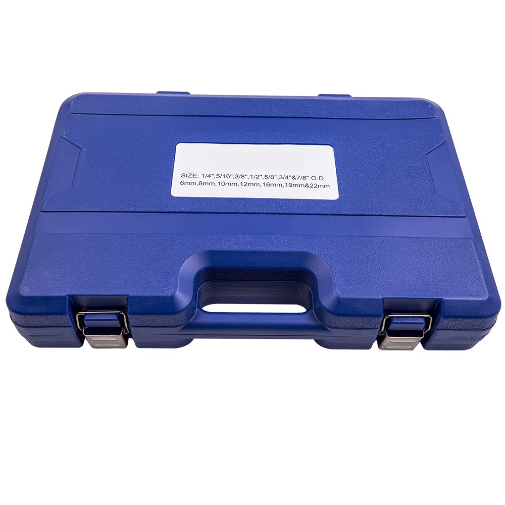 Ratcheting Pipe Bender HVAC Refrigeration Tube Bending Heads Cutter Tool Kits