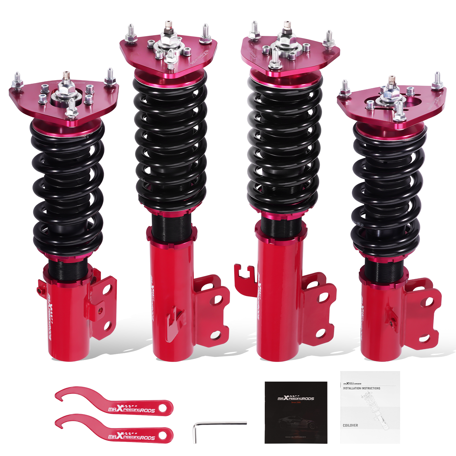 24 LEVEL DAMPING COILOVERS LOWERING KIT FOR SUBARU IMPREZA WRX GC6 / GC8 93-01